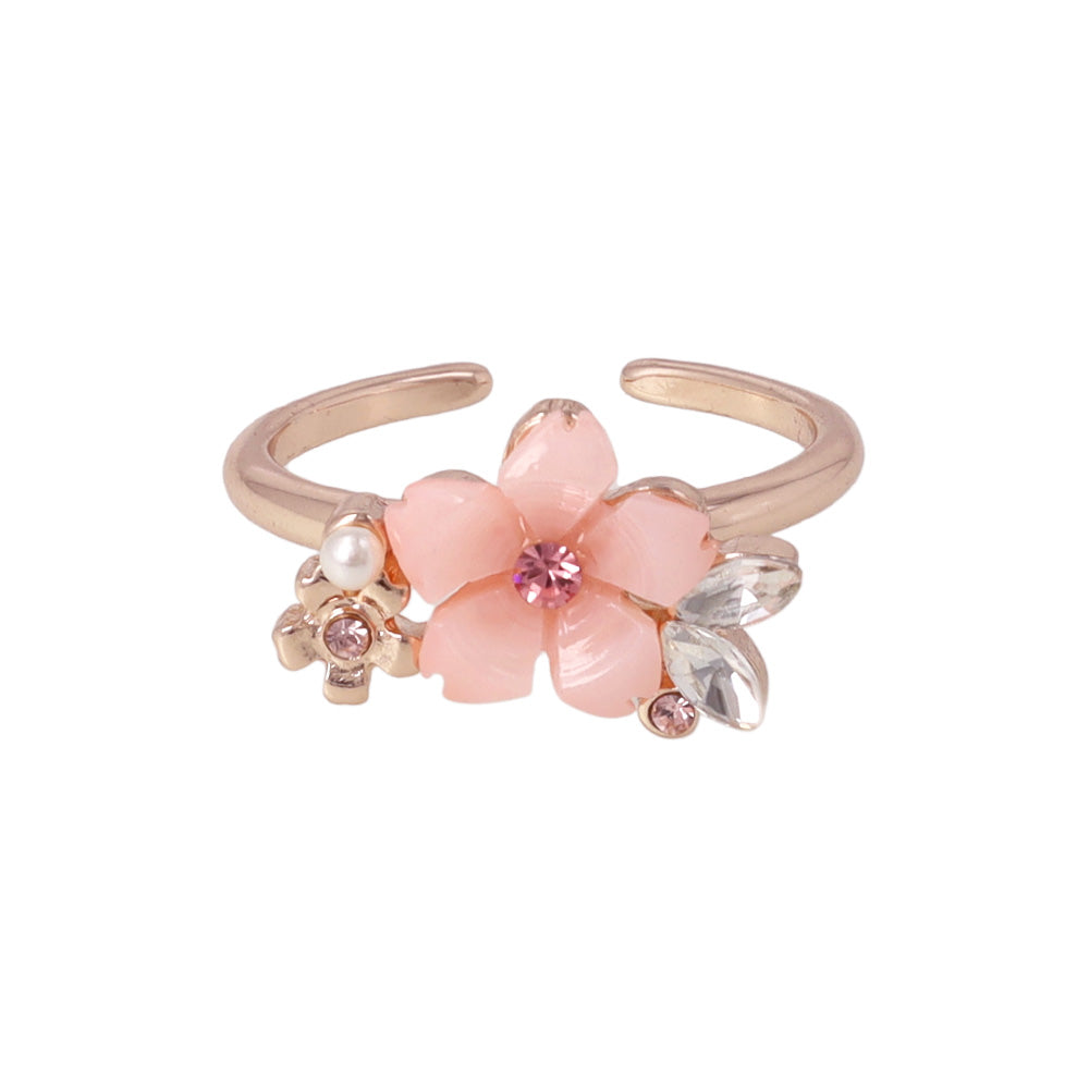 Pink Sakura Souvenir Open Ring