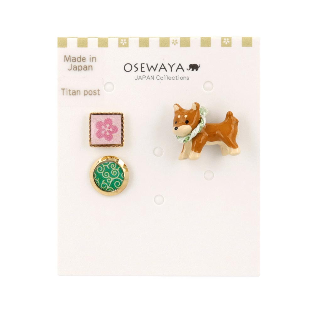 Shiba Inu Souvenir Earring Set