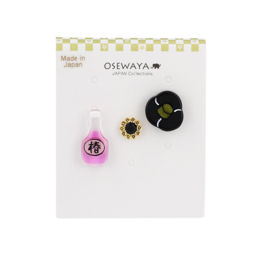 Camellia Toy Earring Set