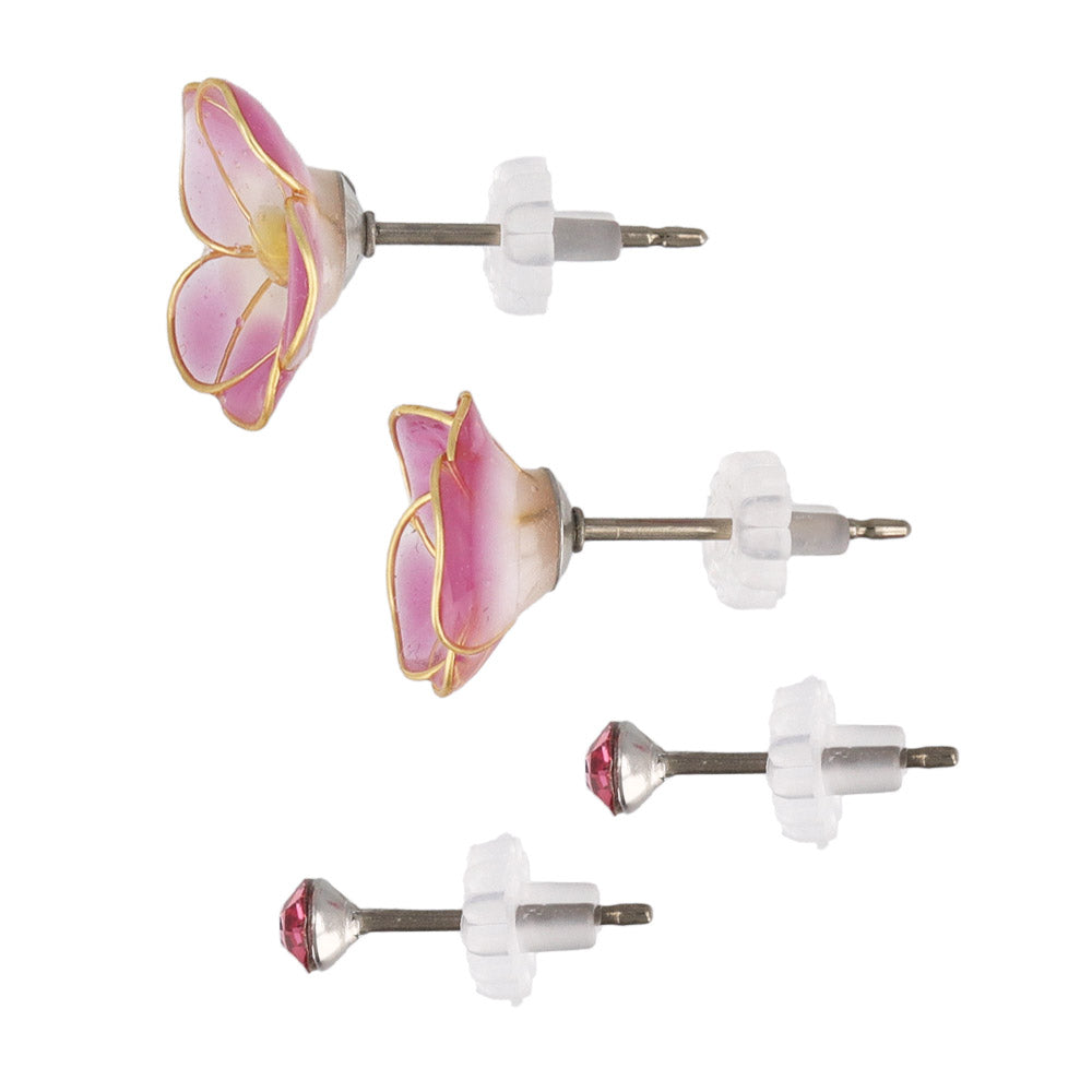 Asagao Flower Earring Pack