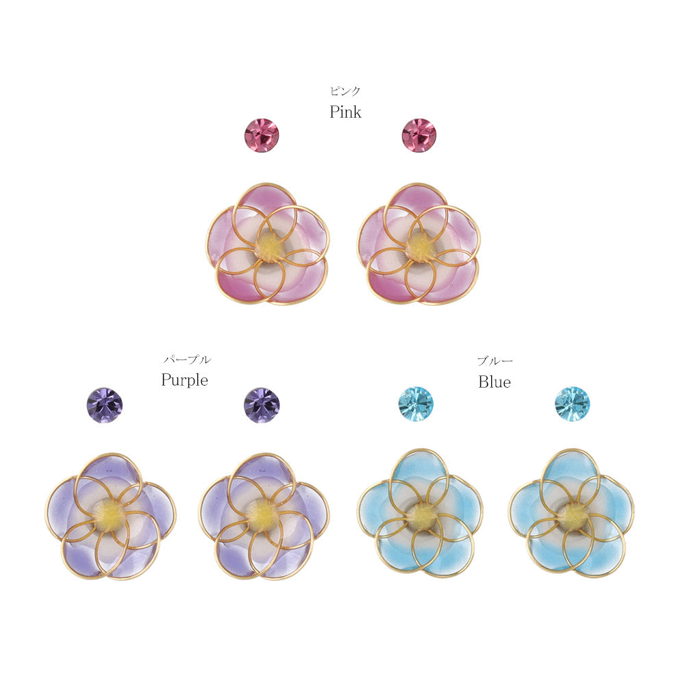 Asagao Flower Earring Pack