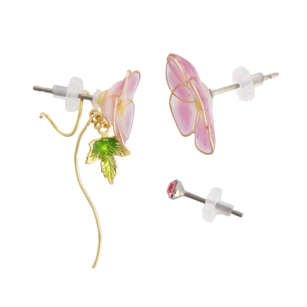Asagao Flower Earring Set