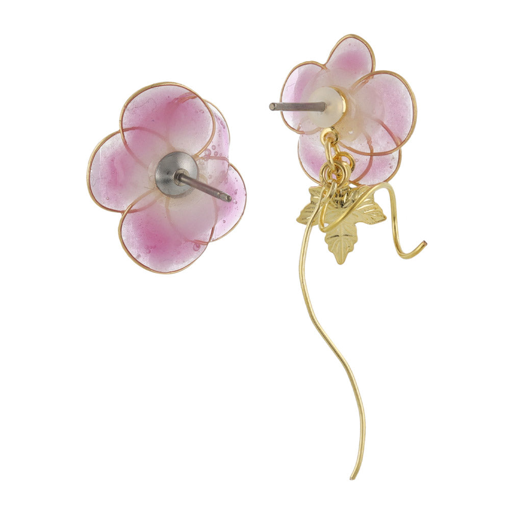 Asagao Flower Earring Set