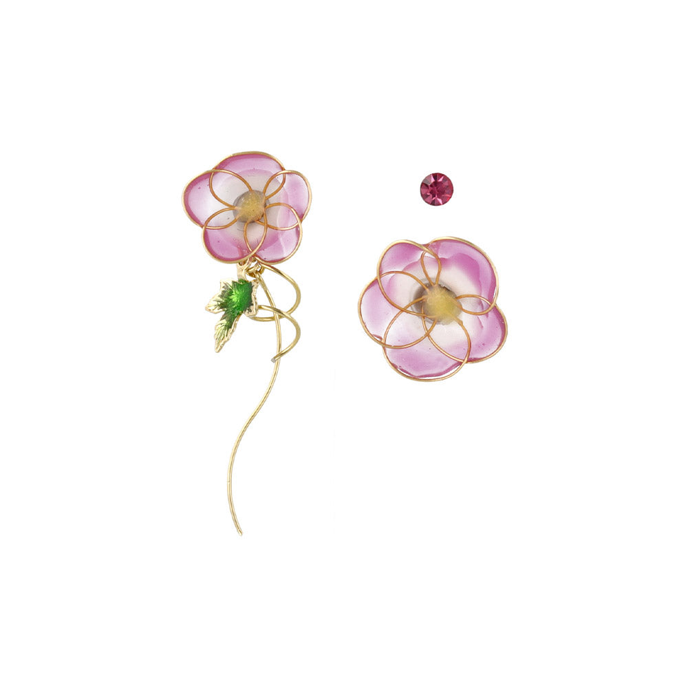Asagao Flower Earring Set
