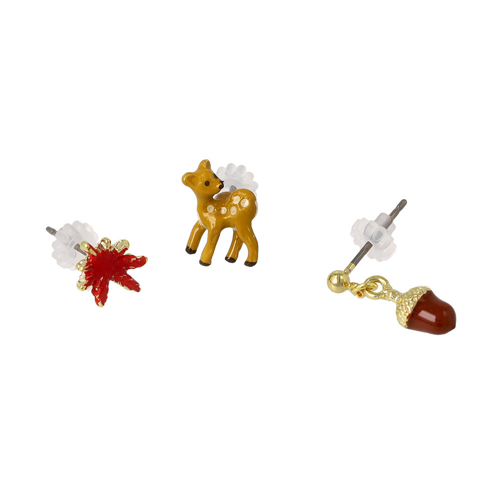 Japanese Autumn Souvenir Earrings