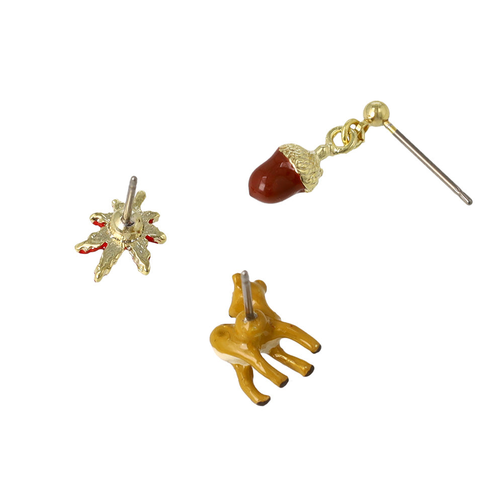 Japanese Autumn Souvenir Earrings