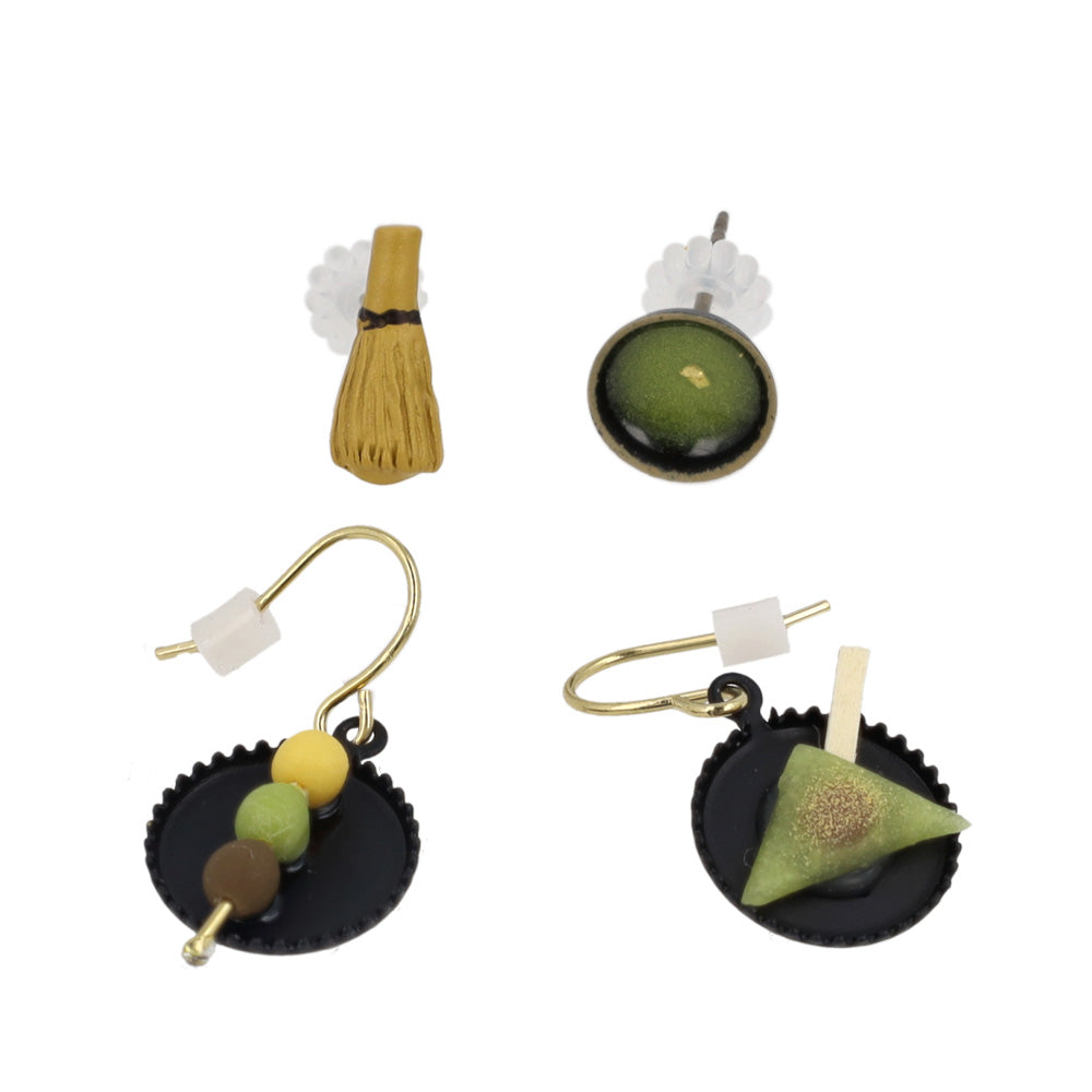 Matcha Ceremony Earring Set