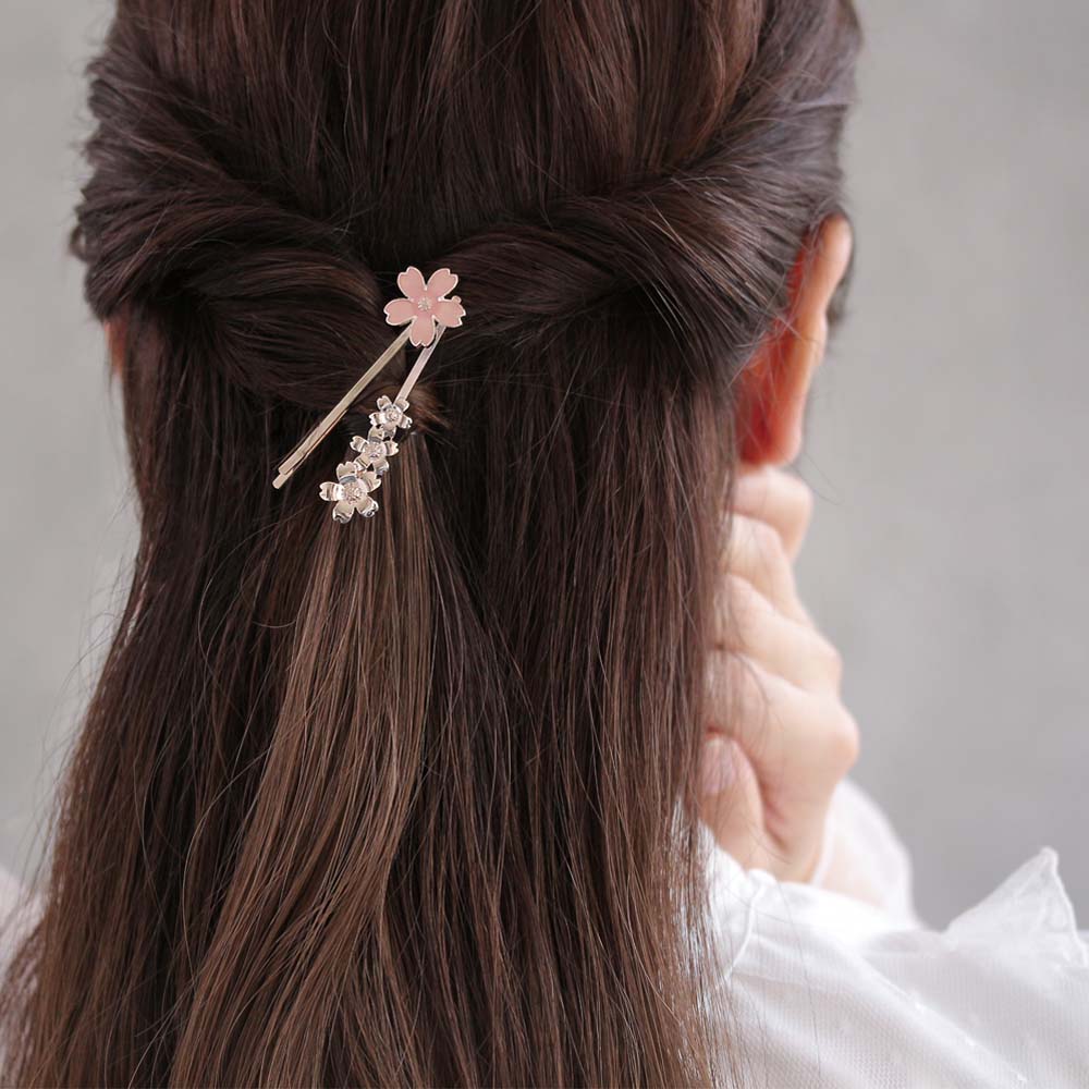 Sakura Blossom Hairpin Set