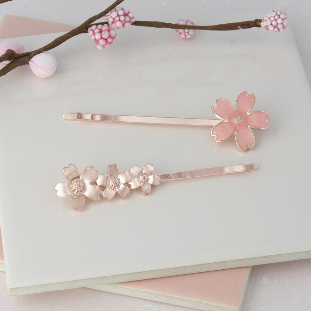 Sakura Blossom Hairpin Set