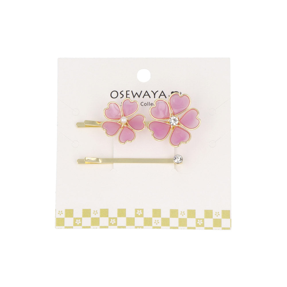 Double Sakura Hairpin Set