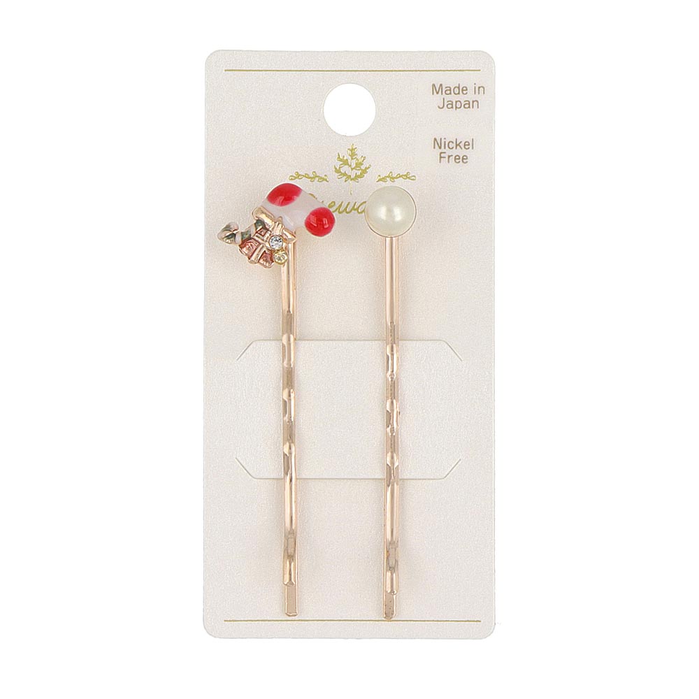 Festive Stocking Hairpin Set