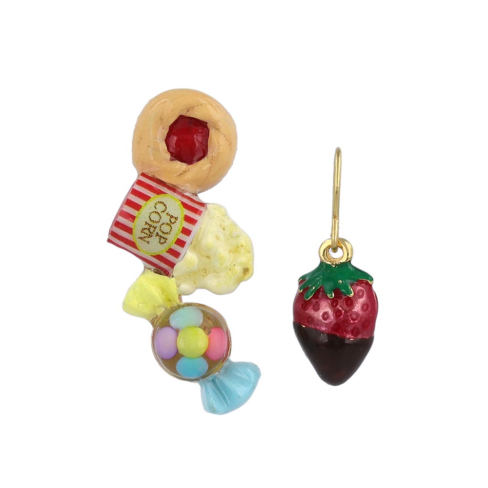 Snack Time Mismatched Earrings