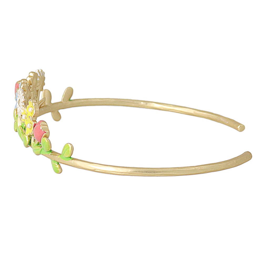 Flower Bed Cuff Bracelet
