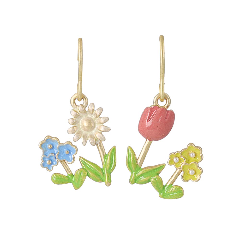 Flower Bed Earrings