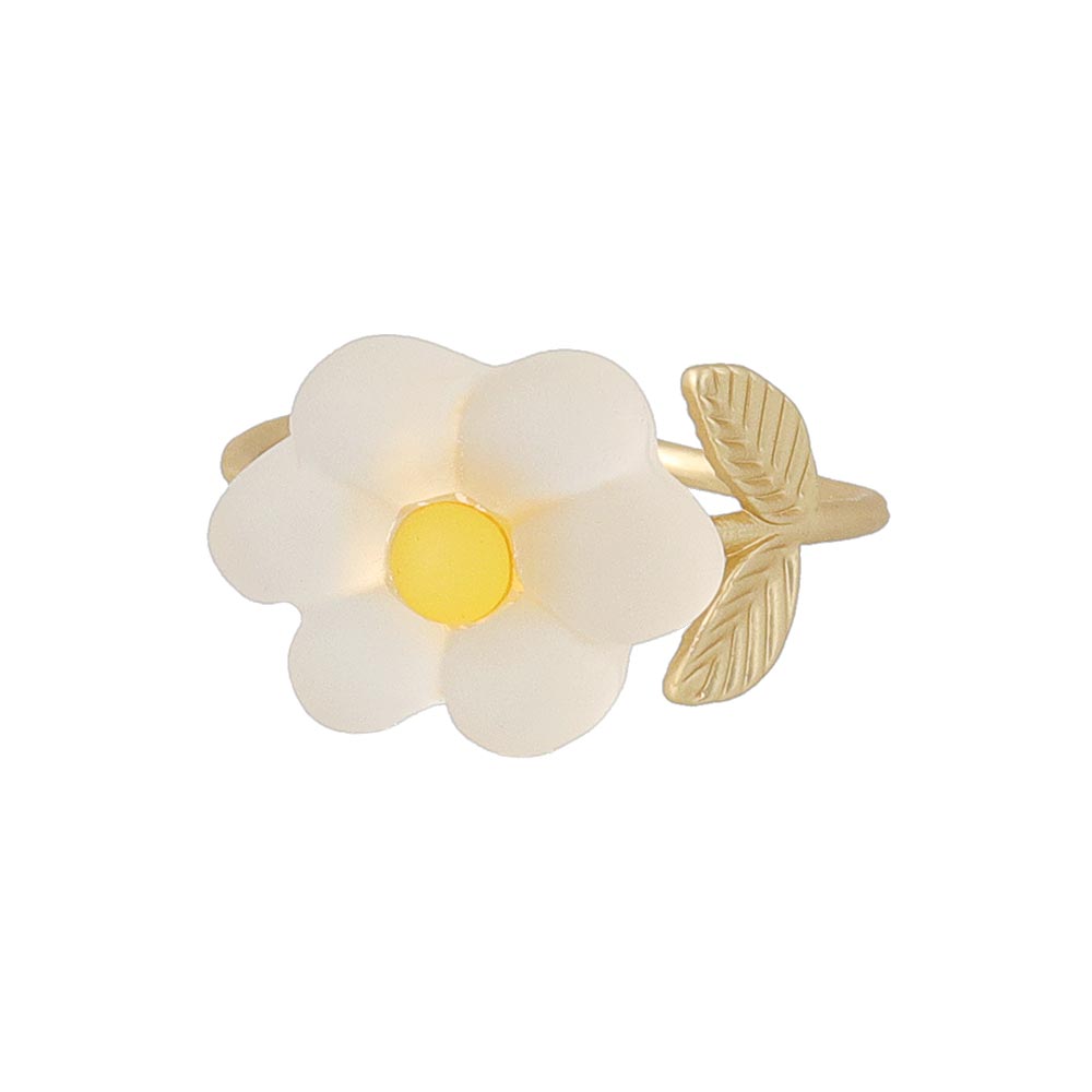 Fleeting Flower Cuff Ring