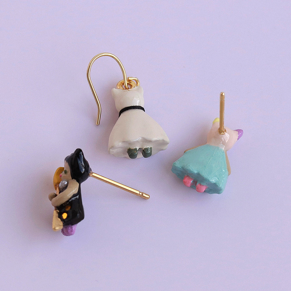 Halloween Cat Earring Set