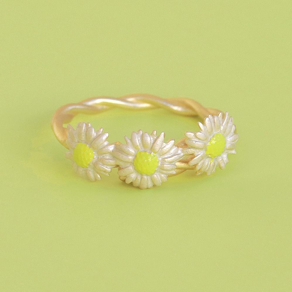 Daisy Cuff Ring