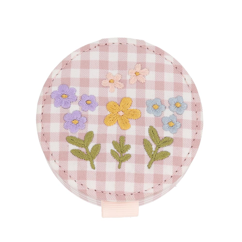Flower Embroidery Accessory Case