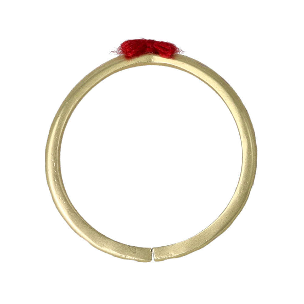 Polka Dot Round Collar Open Ring
