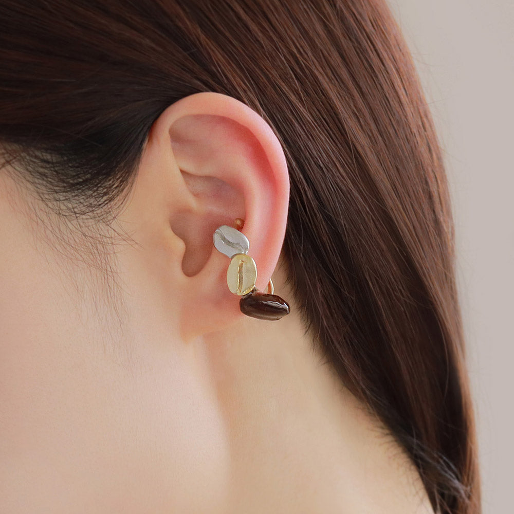 Coffee Bean Ear Cuff