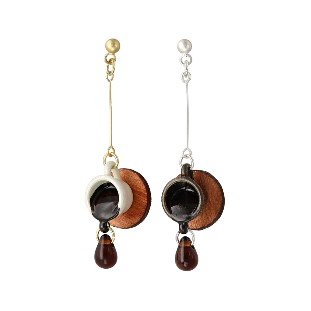 Mug Pair Drop Earrings