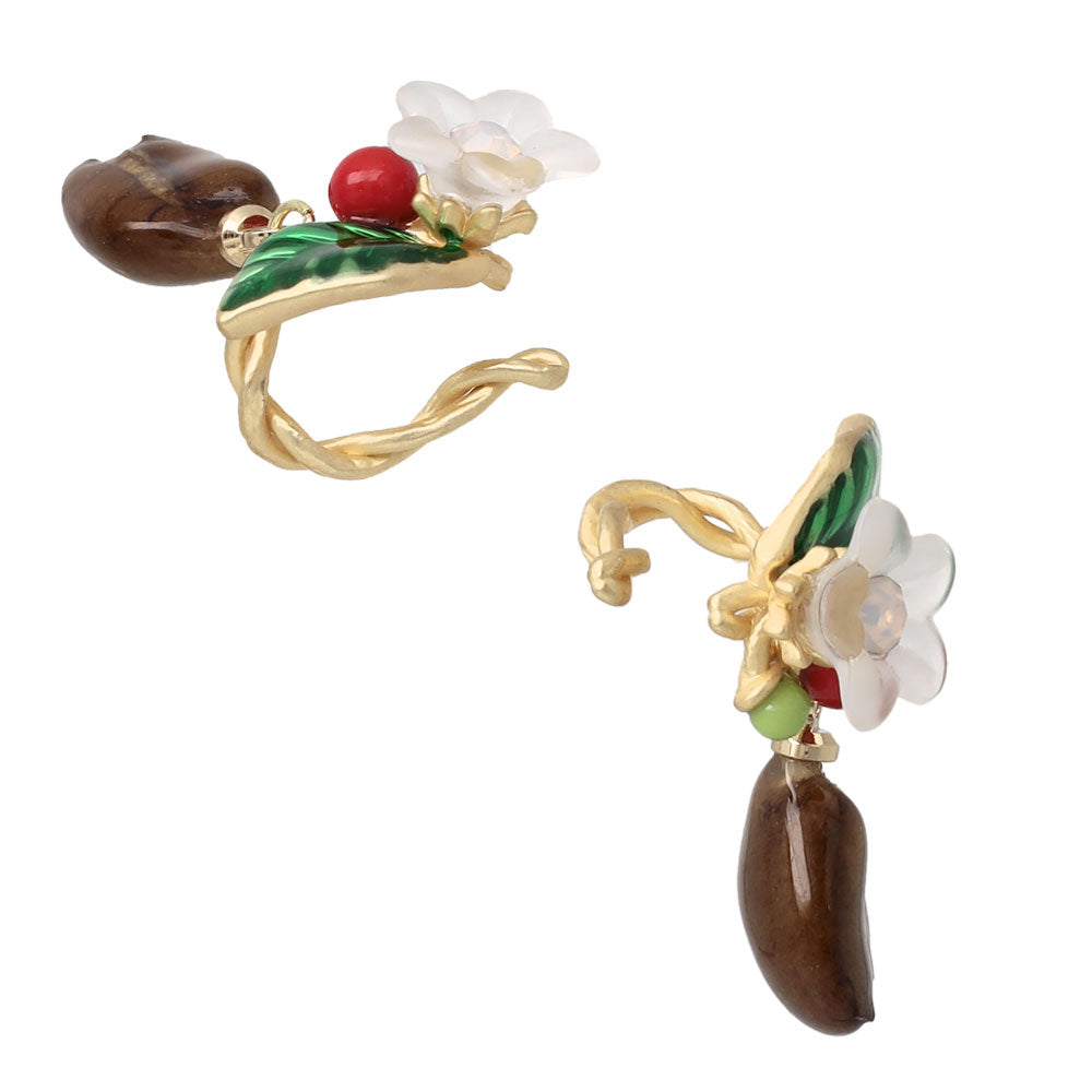 Coffee Bean Ear Cuff