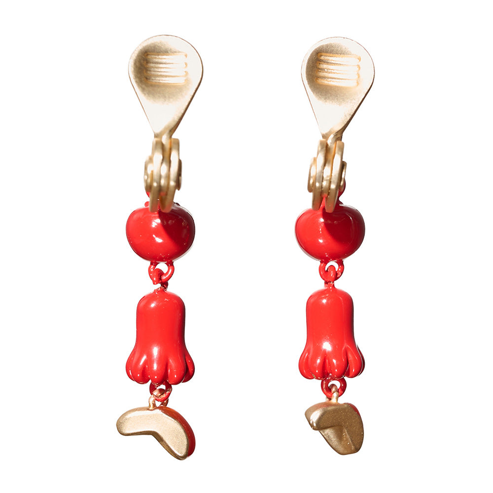 Octopus Wiener Drop Clip Ons