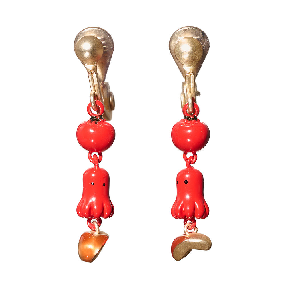 Octopus Wiener Drop Clip Ons