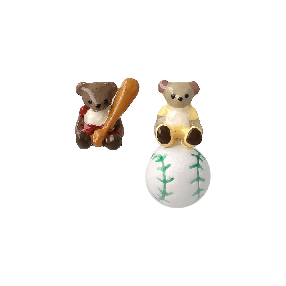 Home Run Bear Earrings