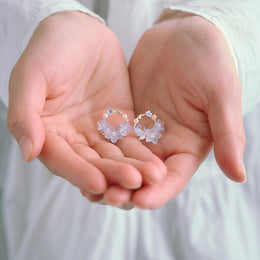 Campanula Wreath Earrings - Osewaya