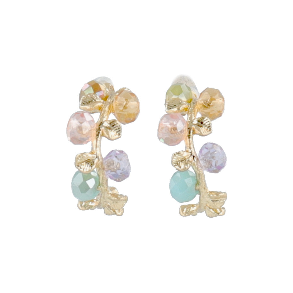 Fruiting Twig Hoop Earrings - Osewaya