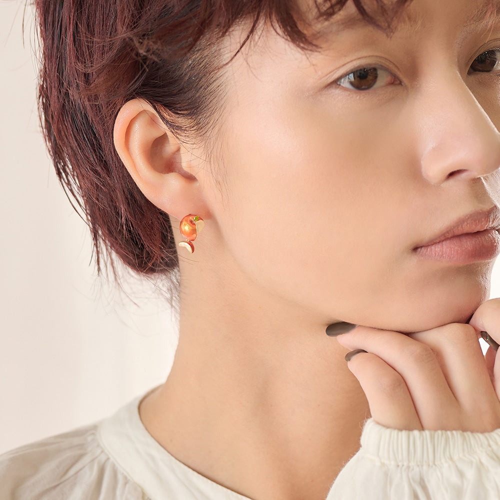 Apple Bunny Earrings
