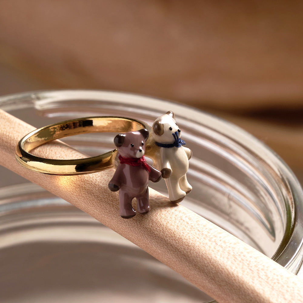 Little Bear Best Friend Ring - osewaya