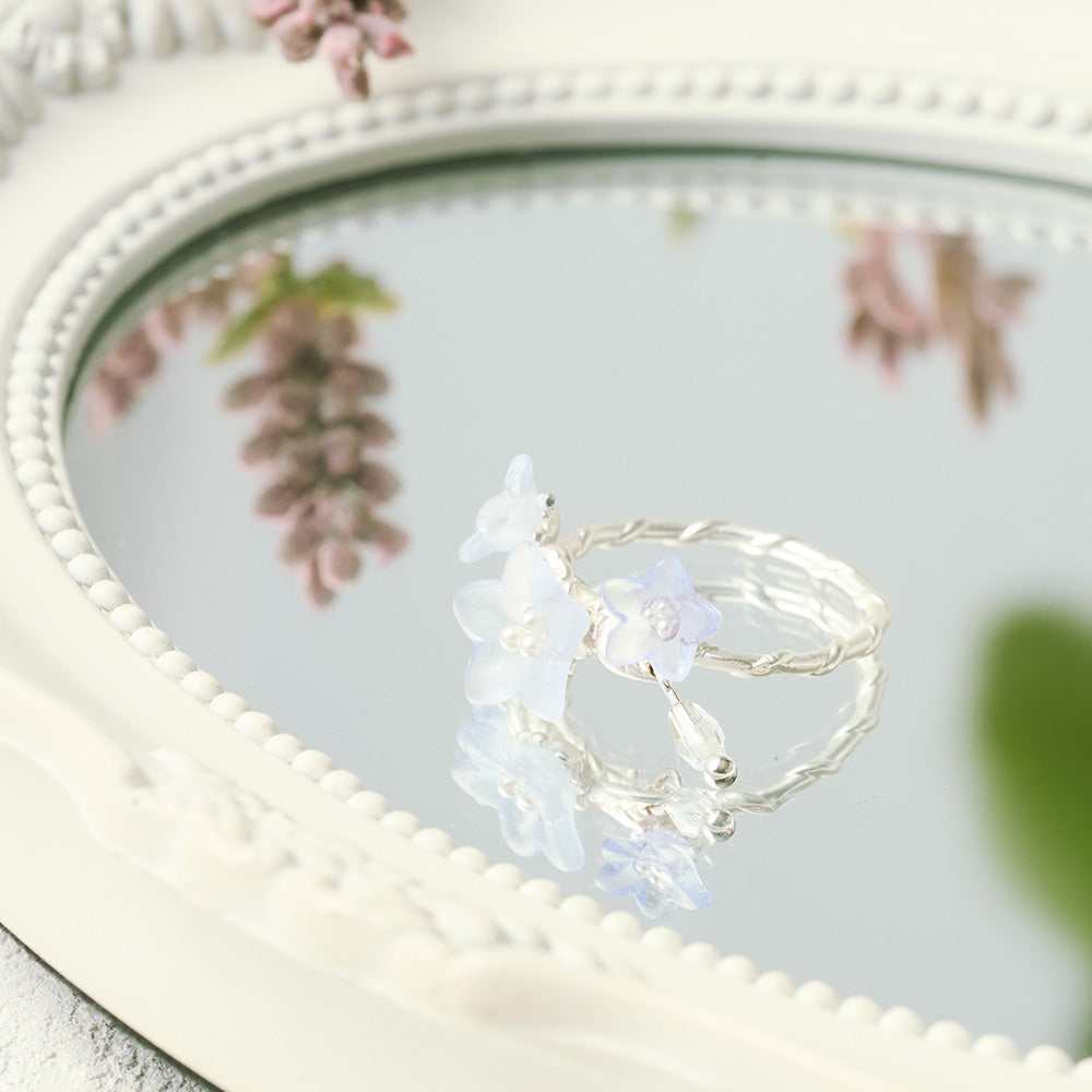 Campanula Wreath Open Ring