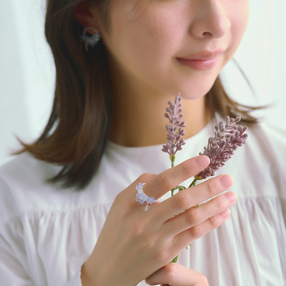 Campanula Wreath Open Ring - Osewaya