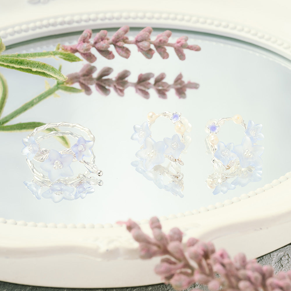 Campanula Wreath Open Ring - Osewaya