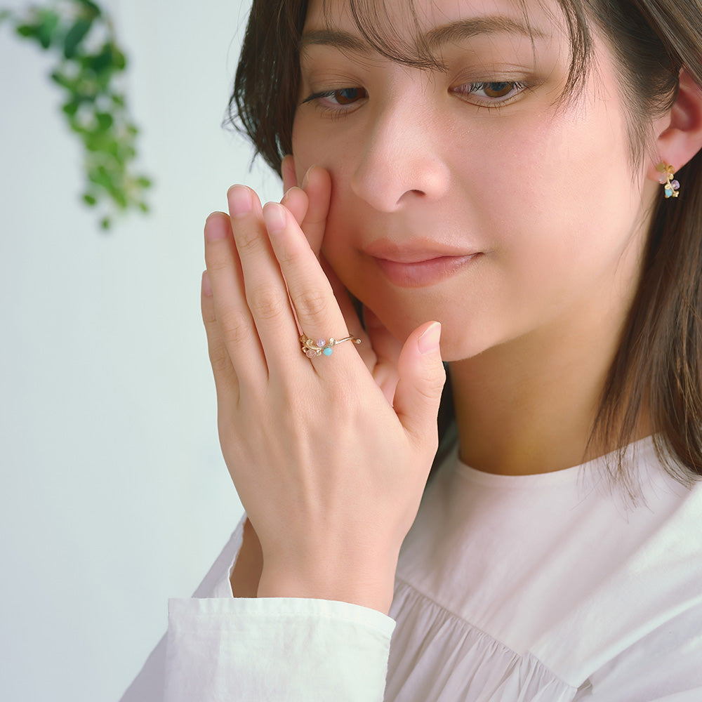 Fruiting Twig Wrap Ring - Osewaya