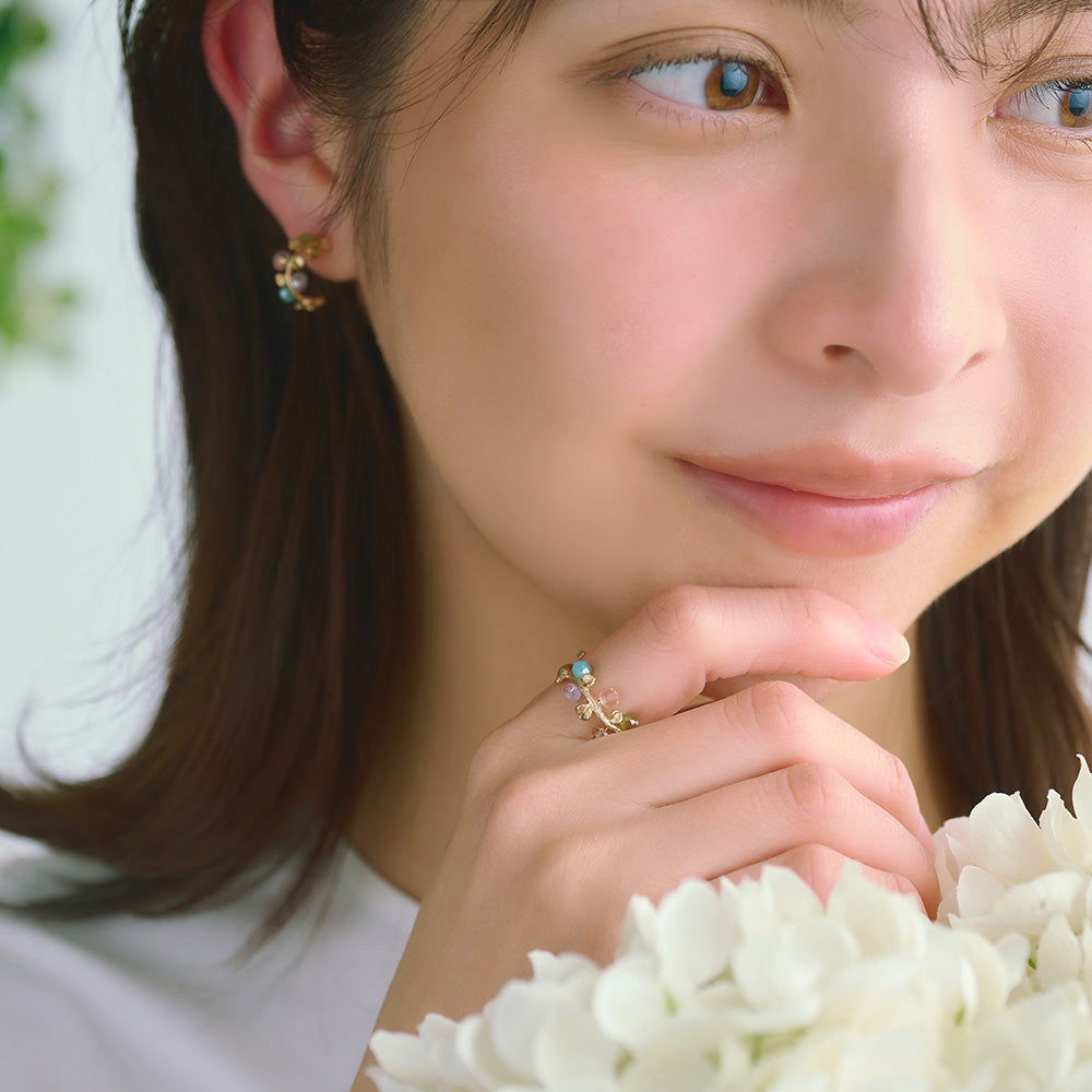 Fruiting Twig Wrap Ring - Osewaya