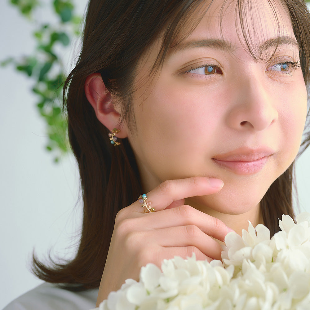 Fruiting Twig Wrap Ring - Osewaya