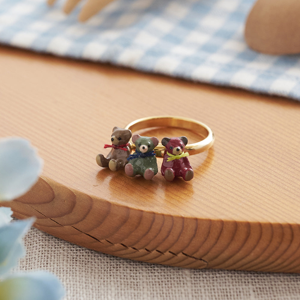 Little Bear Friendship Ring - osewaya