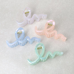 Jelly Wave Hair Claw