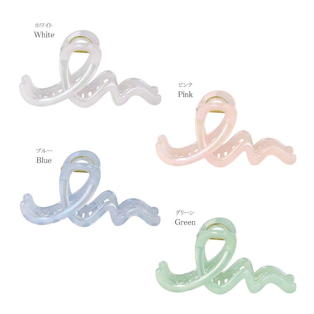 Jelly Wave Hair Claw