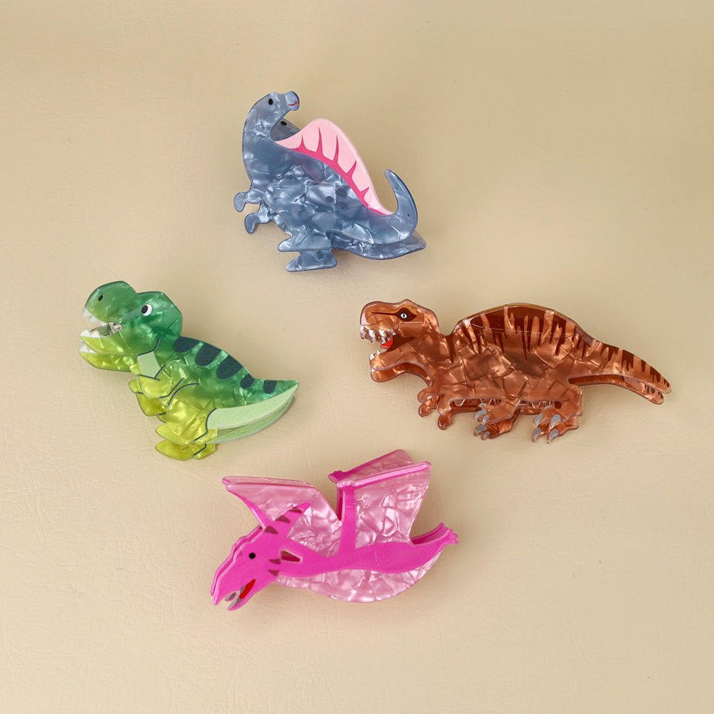 Dinosaur Hair Claw Clip