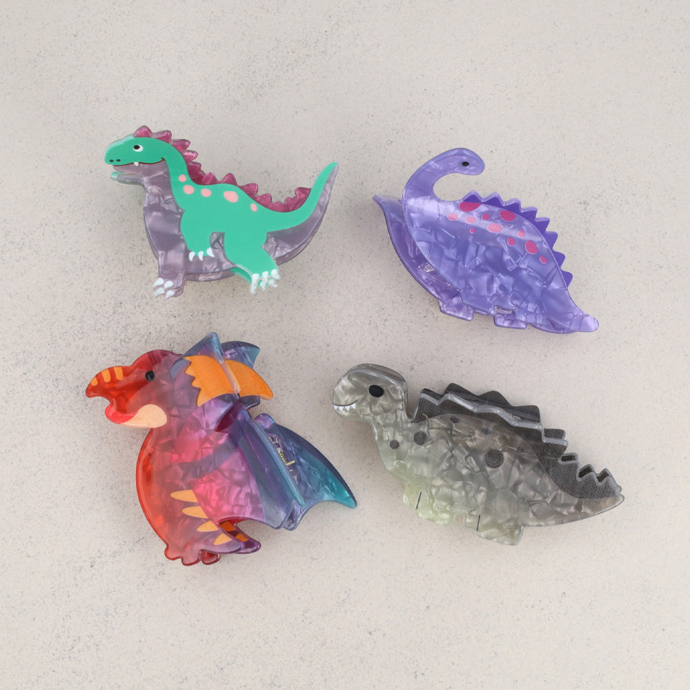 Dinosaur Hair Claw Clip