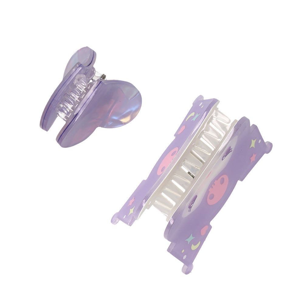 Kuromi Signature Hair Clip Set