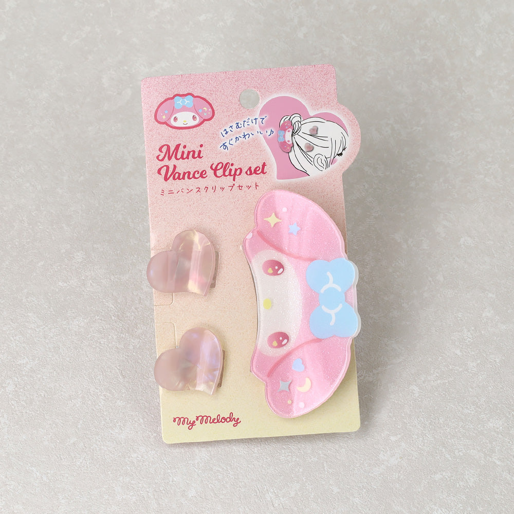 My Melody Signature Hair Clip Set