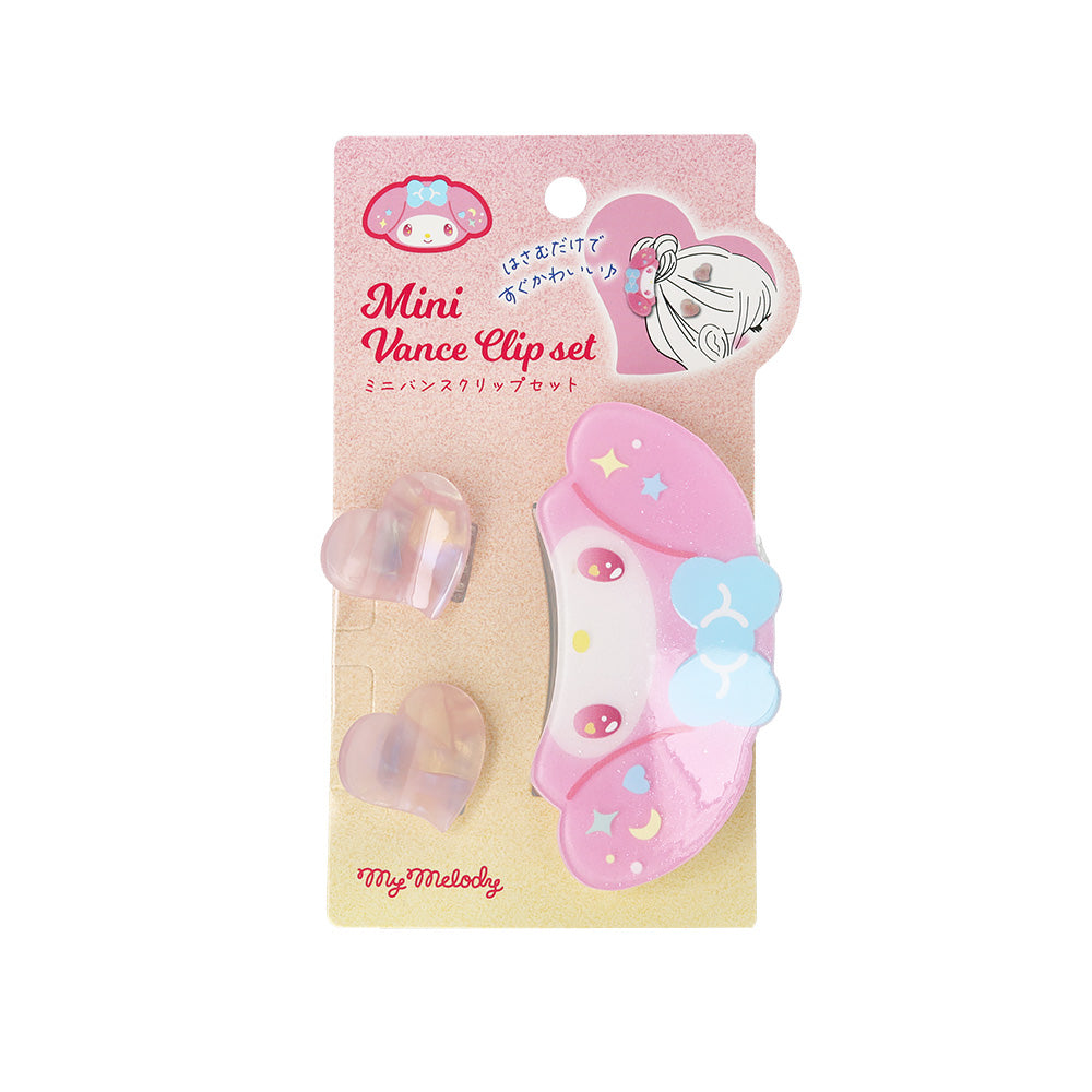 My Melody Signature Hair Clip Set