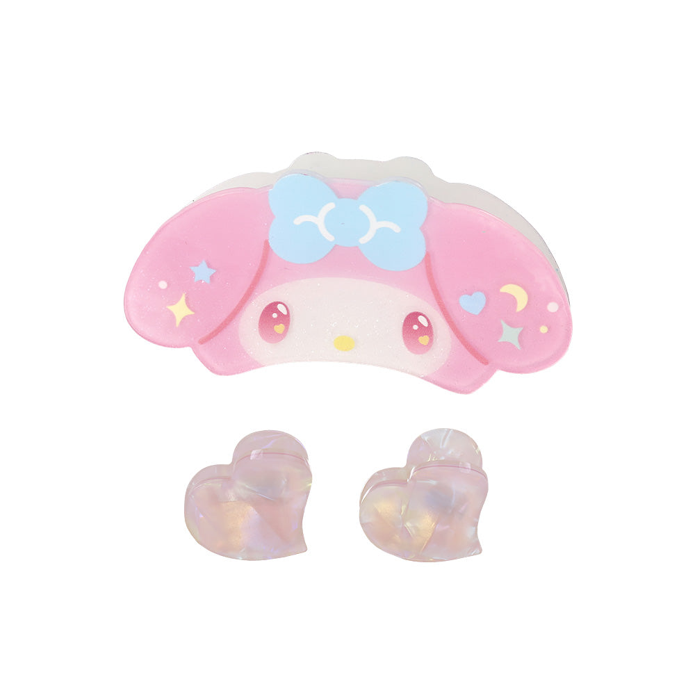 My Melody Signature Hair Clip Set