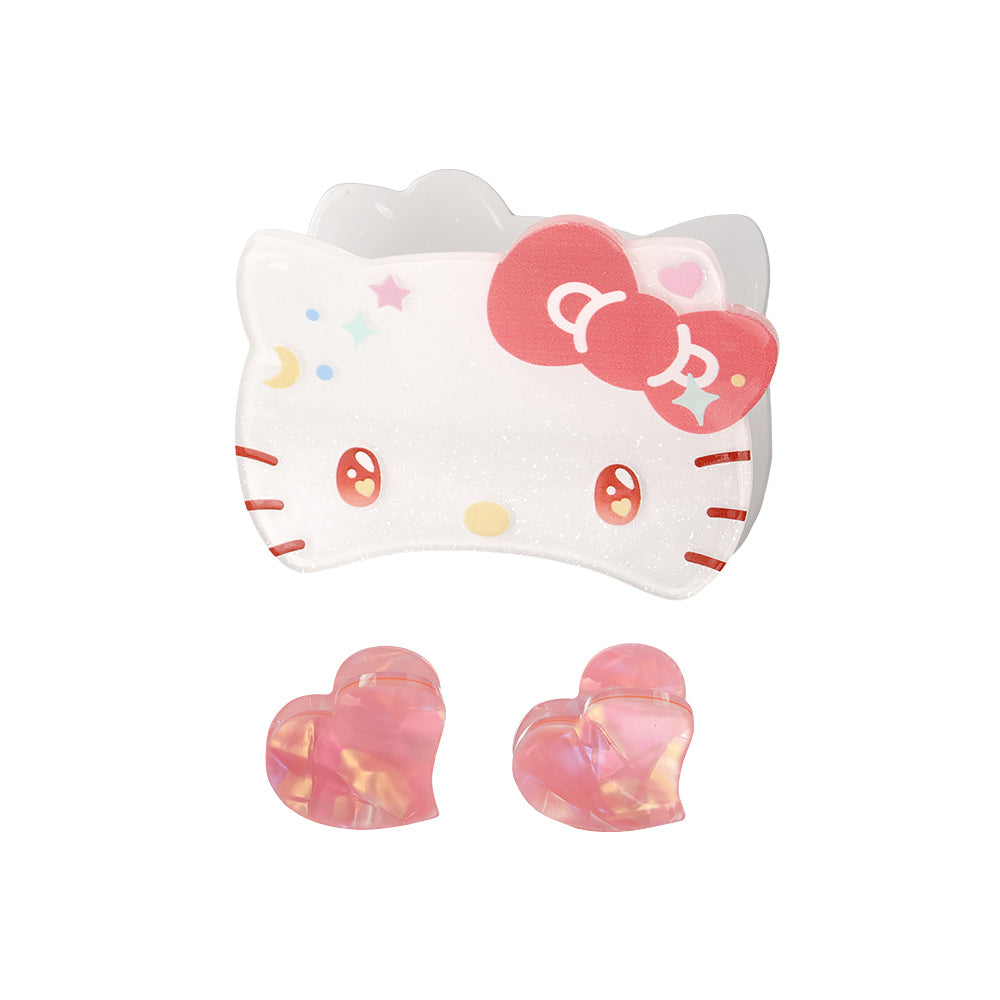 Hello Kitty Signature Hair Clip Set