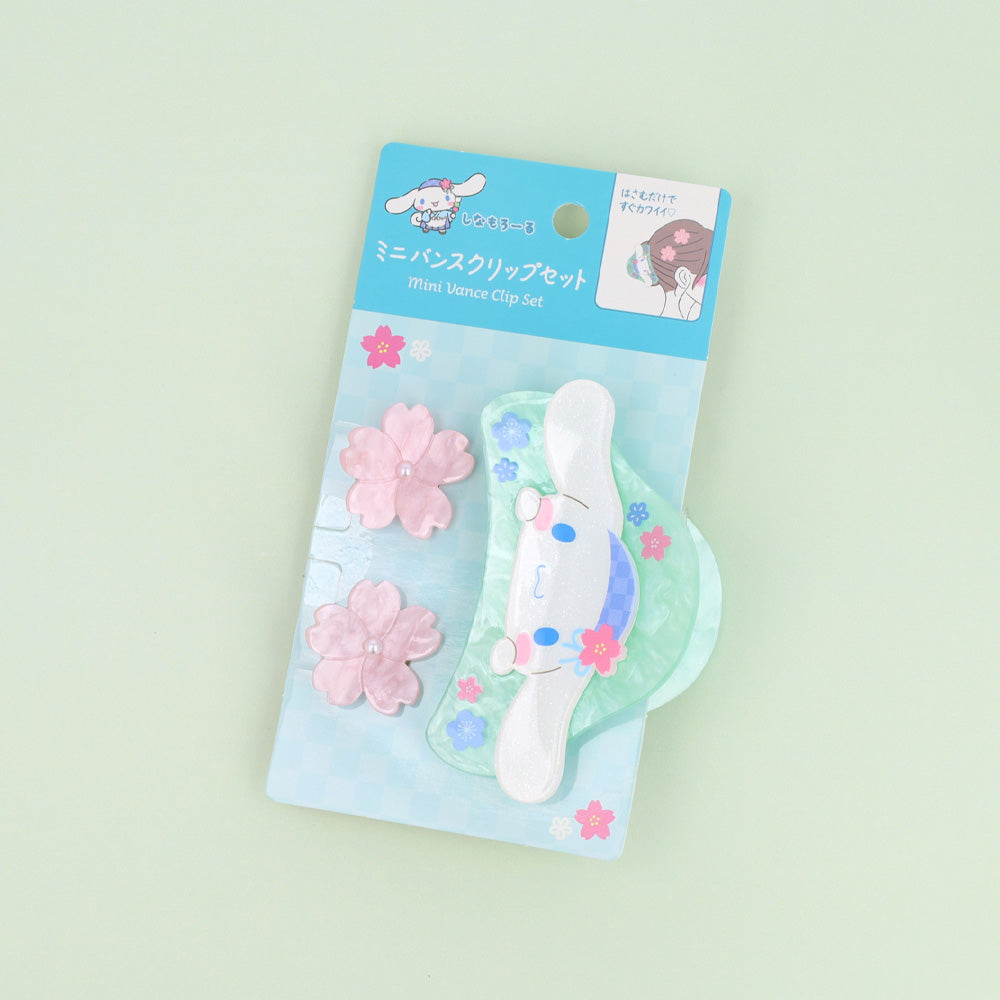 Cinnamoroll Sakura Hair Clip Set